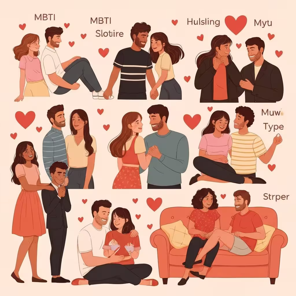 Different love types and romantic personalities